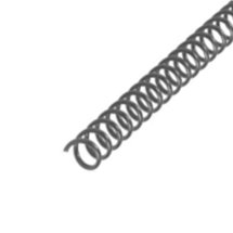 Gray Spiral Binding Coil