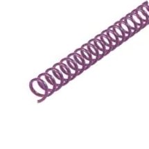 Violet Spiral Binding Coil