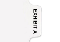 Individual Exhibit Divider Tabs