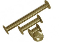 Antique Brass Chicago Screw Posts