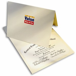 Paper Certificate Holders + Covers