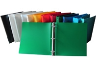 Half Size Poly Ring Binders