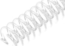 Clear Spiral Binding Coils