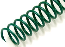 Forest Green Spiral Binding Coils