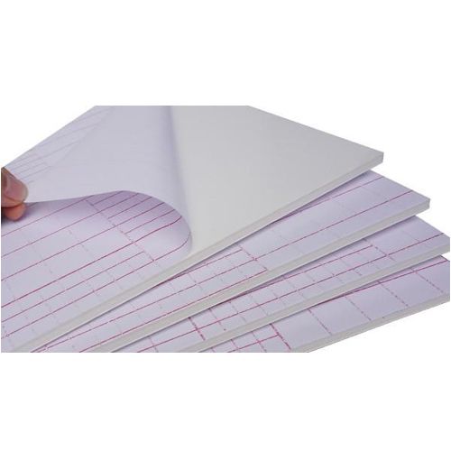 Self-Stick Foam Board w/ Low Tack P. S. Adhesive [3/16" - 36" X 48", White] Image 1