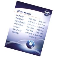 Fellowes Self-Adhesive 3mil 9" x12" Letter Size Laminating Sheets Image 1