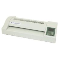 GBC Heatseal H450 13" Professional Laminator with a beige housing, rear ventilation slots, and a digital control panel with multiple function buttons.