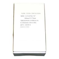 10Mil Extra Circulation 3-15/16" x 6-7/8 Laminating Pouches - 100pk Image 1