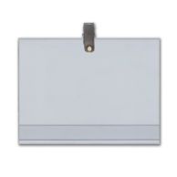 2-1/2" X 4" Convention Badge Holder with Clip Image1