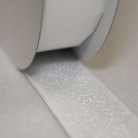 White Self-Adhesive Loop Strip Roll