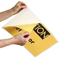 12" x 18" Menu Adhesive-Back Laminating Pouches (Box of 50)