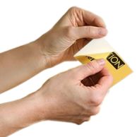 3-3/4" x 2-1/4" Wallet Size Adhesive-Back Laminating Pouches 