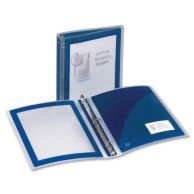 Avery 1.5" Navy Blue Flexi-View Round Ring Binders 12pk - 17638 Image 1
