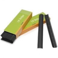 Two binding strips are shown beside an open LX Strips box, though the color displayed does not match White Fastback LX Binding Strips for Model 9.