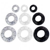 White Plastic Grommets for Mano Grommet Press (500 per Pack) Image 1