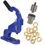 ClipsShop CSTEP-2 #2 Kit (with Grommet Press, #2 Self-Piercing Die, & 500 #2 Brass Grommets)