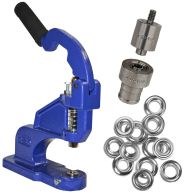 ClipsShop CSTEP-2 #2 Kit (with Grommet Press, #2 Self-Piercing Die, & 500 #2 Nickel Grommets)