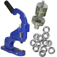 ClipsShop CSTEP-2 #3 Kit (with Grommet Press, #3 Self-Piercing Die, & 500 #3 Nickel Grommets)