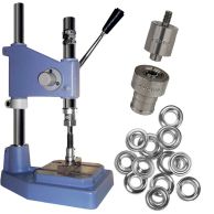 ClipsShop CSTON-1 #2 Nickel Starter Kit (With Press, #2 Die, & 500 #2 Nickel Grommets)