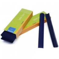 Two Fastback Dark Blue Super Strips for Model 20 are shown next to a partially opened green and orange retail box with visible stacked strips inside.