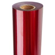 Dark Red Metallic Foil Fusing Rolls