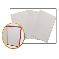 Fastbind Binder Cover Chip Board [10 ¼" H x 9 ⅖" W Boards for 10" H x 10" W Square Books] (100 Covers) Item#30FACHIP10 (Discontinued)