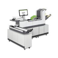 High-capacity inserting system shown with touchscreen controls and multiple feeders .