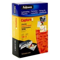 Fellowes 5mil Unpunched ID Card Laminating Pouches 100pk - 52015
