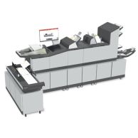Formax 7700 Series High-Volume Inserters system with multiple feeders, touchscreen control, and modular design.