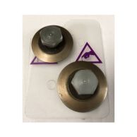 Composite Twin Wheel Cut Head for Excalibur 1000, 3S & 5000 Image 1