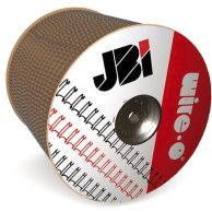 A large industrial Gray 3:1 Wire-O Twin-Loop Binding Spool is tightly wound with continuous twin-loop wire and features JBI branding on the side panel.