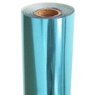 Light Blue Metallic Foil Fusing Rolls