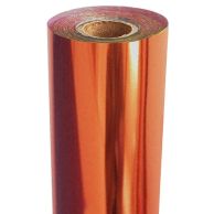 Orange Metallic Foil Fusing Rolls