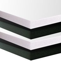 Plain Foamcore Mounting Boards, Available in Black and White