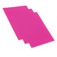 8.75" x 11.25" Fuchsia Pink Poly Matte Covers (50 Pack) - Clearance Sale (Discontinued)