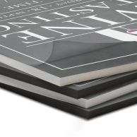 Pressure-Sensitive Gator Pouch Boards with Matte Laminate