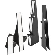 Black Self-Stick Easel Backs