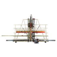 The Safety Speed SR5A ACM Panel Saw and Router Combo features a dual-purpose design with a mounted saw and router.