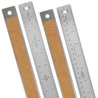 Style 100 and 200 Gaebel Cork-Backed Steel Ruler