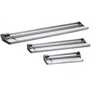 Four different sizes of RotaTrim Technical Series Rotary Trimmers are displayed in a staggered arrangement, each featuring a durable cutting rail and precision grid base.