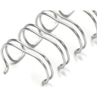 1-1/8" Silver Wire-O Binding Supplie