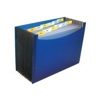 C-Line Blue Stand-Up 13-Pocket Expanding File - Clearance Sale Image 1