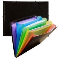 C-Line Rainbow Document Sorter Expanding File 1pk - Clerance Sale