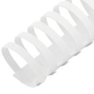 1 ½" White Plastic Binding Combs [15 Ring]