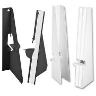 9 Inch Self Stick Easel Backs - Black and White - Single and Double-Wing
