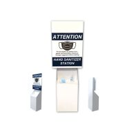 Hand Sanitizer & Face Mask Portable Station 