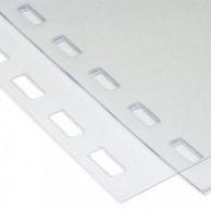 8-3/4 x 11-1/4 Rounded Corners Clear Frost Finish Binding Covers