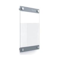 Quartet Infinity 11" x 17" Customizable Magnetic Glass Dry-Erase Board Image 1