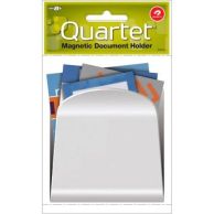 Quartet White Magnetic Mini Document Holder/Mail - Clearance Sale Image 1