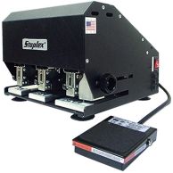 Staplex S-630NFS Special Footswitch Triple Header Commercial Electric Stapler for Header Cards
